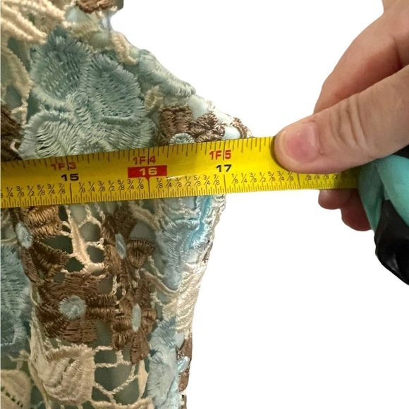 Calvin Klein Floral Lace Dress 12 - Picture 16 of 16